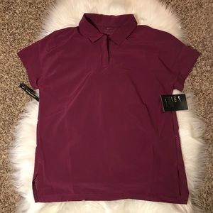 NIKE | Flex Dri-Fit Golf Top XS Burgandy